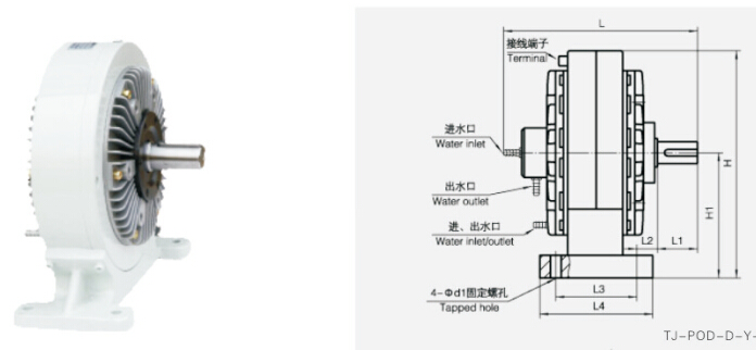機(jī)座式磁粉制動器安裝方式方法 機(jī)座式磁粉制動器安裝方式方法